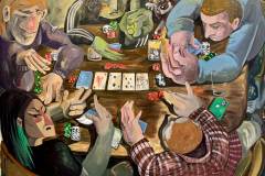 Lying to my friends is the only fun I had in this town